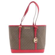 Michael Kors Pre-owned Pre-owned Plast totevskor Brown, Dam