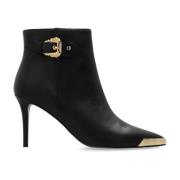 Versace Jeans Couture Klackade ankelboots Black, Dam