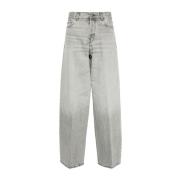 Haikure Boyfit Over Jeans Gray, Dam