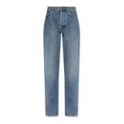 Moschino Jeans med vintageeffekt Blue, Dam