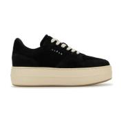 Hogan Svarta mocka Skyscraper Platform Sneakers Black, Dam