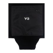 Y-3 Vändbar halsduk med fickor Black, Unisex