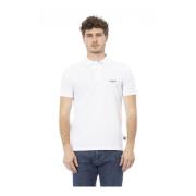 Baldinini Trend Polo Shirt med Logo White, Herr