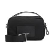 Giorgio Armani Stilren Cross Body Boxväska Black, Dam