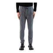 Corsinelabedoli Slim Fit Suit Trousers Gray, Herr