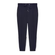 Fiorella Rubino Scuba Crepe Joggers Blue, Dam