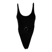 Trussardi Elegant One Piece Baddräkt Black, Dam