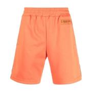 Heron Preston Orange Shorts Ss22 Elastisk Midja Orange, Herr