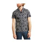 Officine Générale Casual Shirts Blue, Herr