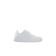 Emporio Armani EA7 Vita Sneakers Rund Tå Snörning White, Herr