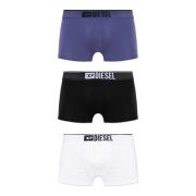 Diesel Trippelpack boxershorts med logotyp Multicolor, Herr