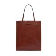 The Bridge Brun Skuldväska Myrrh Shopper Brown, Dam