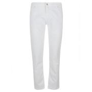 Eleventy Skinny Jeans White, Herr