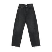 Agolde Luna Pieced Jeans Black, Dam