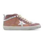 Golden Goose Ankelhöga Sneakers 'Star Double Quarter' Pink, Dam