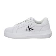 Calvin Klein Jeans Låga Sneakers White, Dam