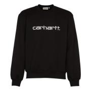 Carhartt Wip Svart Bomull/Polyester Tröja Black, Herr