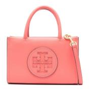 Tory Burch Korall Crunch Mini Bio Ella Pink, Dam