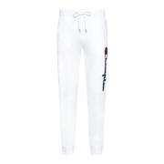 Champion Casual Sweatpants White, Herr