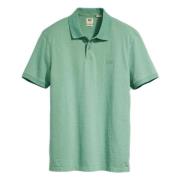 Levi's Slim Housemark Short Sleeve Polo Green, Herr