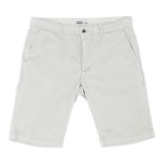 BomBoogie Vita Urban Bermuda Shorts White, Herr