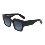 Kaleos Fyrkantiga Acetat Solglasögon Simone Black, Unisex