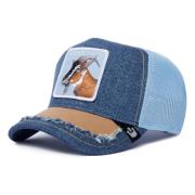 Goorin Bros Silky Goat Cap Blue, Unisex