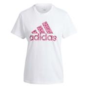 Adidas Djurmönster Grafisk T-shirt White, Dam