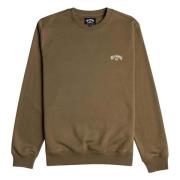 Billabong Arch Otlr Hoodie Brown, Herr