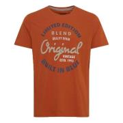 Blend Regular Fit T-shirt Orange, Herr