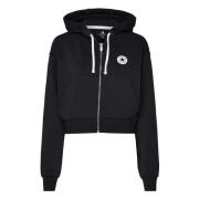 Converse Retro Chuck Hoodie Black, Dam