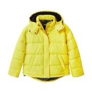 Desigual Gul Dragkedja Huva Jacka Yellow, Dam