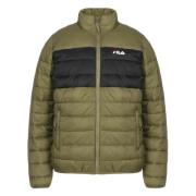 Fila Berglern Quilted Jacket Green, Herr