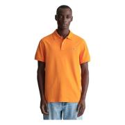 Gant Polo med korta ärmar Orange, Herr