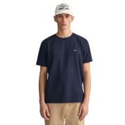 Gant Sköld T-shirt Blue, Herr