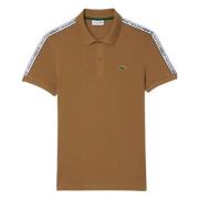 Lacoste Polo med korta ärmar Brown, Herr