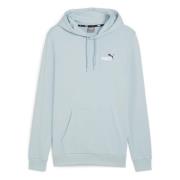 Puma Logotipo Ess+ Hoodie Blue, Herr