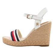 Tommy Hilfiger Corporate Kilklacksskor Beige, Dam