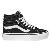 Vans Filmore Hi Platform Sneakers Black, Dam