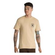 Vans T-shirt Middle Of Nowhere Taos Taupe T-shirt Beige, Herr