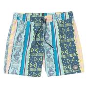 Volcom Lido Print Trunk 17 Swimsuit Multicolor, Herr