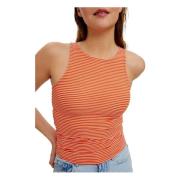 Vero Moda Linnen Orange, Dam