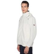 Tommy Jeans Vit Ytterkläder Jacka Ss22 White, Herr