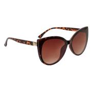 Pieces Sunglass Sunglass Brown, Dam