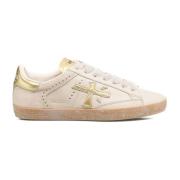 Premiata Beige Sneakers Aw24 Beige, Dam