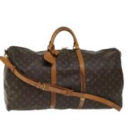 Louis Vuitton Vintage Pre-owned Canvas resvskor Brown, Dam