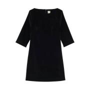 Ines De La Fressange Paris Megan DAY Dress Black, Dam