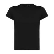 Theory Bomullst-shirt Black, Dam