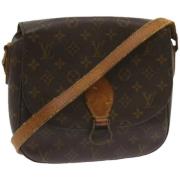 Louis Vuitton Vintage Pre-owned Canvas louis-vuitton-vskor Brown, Dam