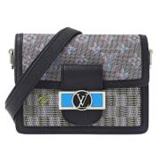 Louis Vuitton Vintage Pre-owned Tyg louis-vuitton-vskor Blue, Dam